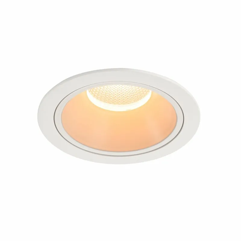 SLV NUMINOS DL XL, Indoor LED Deckeneinbauleuchte weiß/weiß 2700K 20° Solange Der Vorrat Reicht