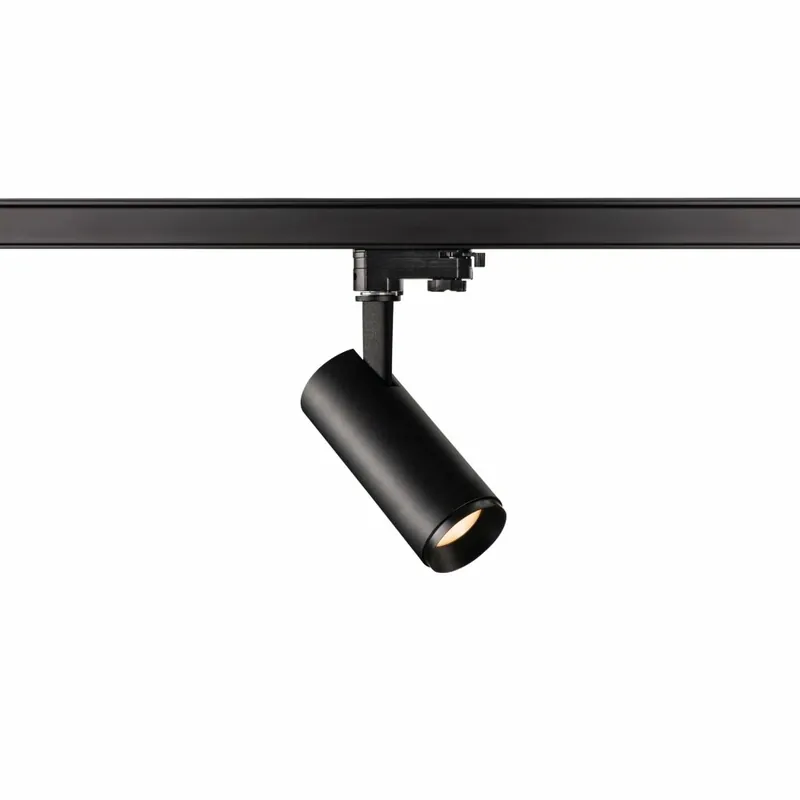 SLV 3~ NUMINOS PHASE S, 3 Phasen System Leuchte schwarz/schwarz 2700K 36° Markenprodukt