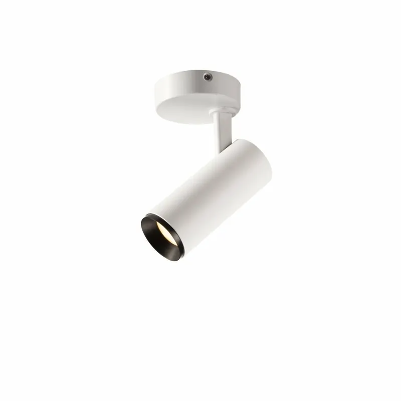 SLV NUMINOS SPOT PHASE S, Indoor LED Deckenaufbauleuchte weiß/schwarz 3000K 36° Sonderaktion