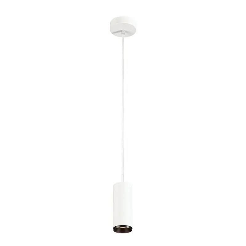 SLV NUMINOS PD PHASE S, Indoor LED Pendelleuchte weiß/schwarz 3000K 36° Kracherpreis