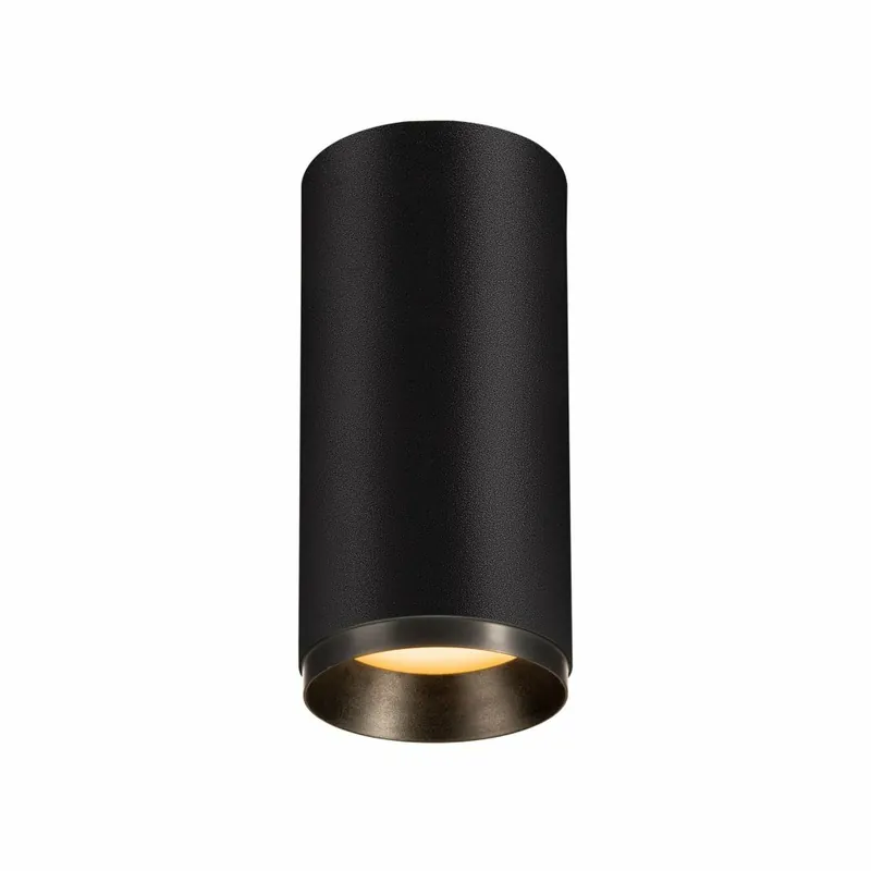 Meistverkauft SLV NUMINOS CL PHASE M, Indoor LED Deckenaufbauleuchte schwarz/schwarz 2700K 24°