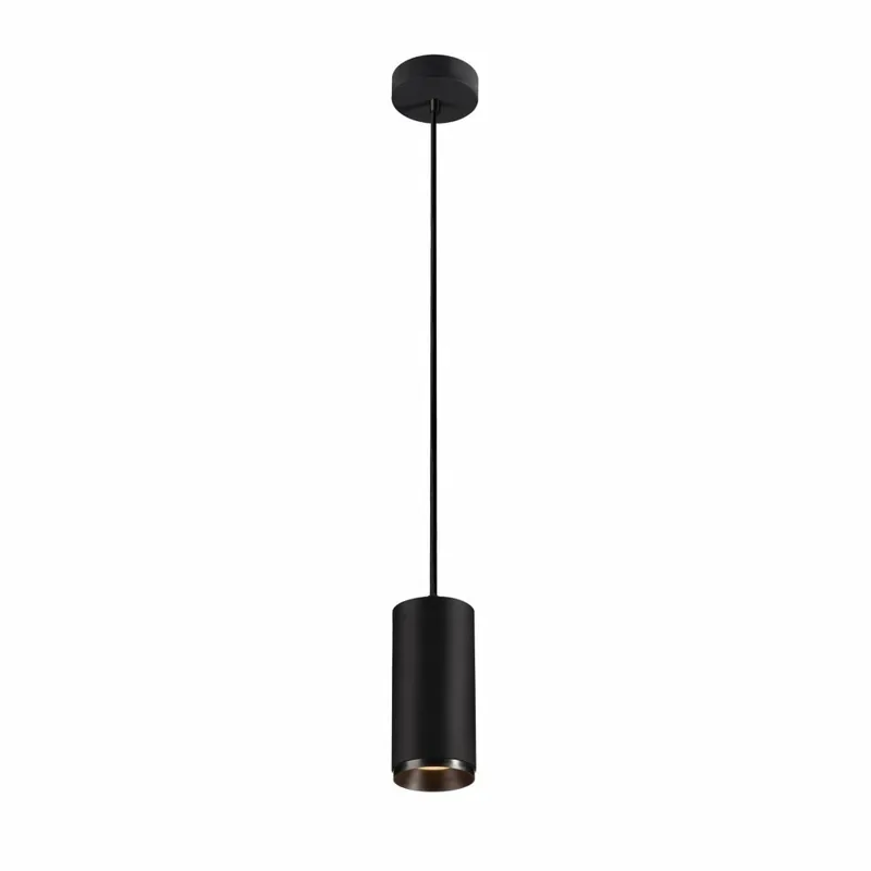 SLV NUMINOS PD PHASE M, Indoor LED Pendelleuchte schwarz/schwarz 2700K 36° Echt