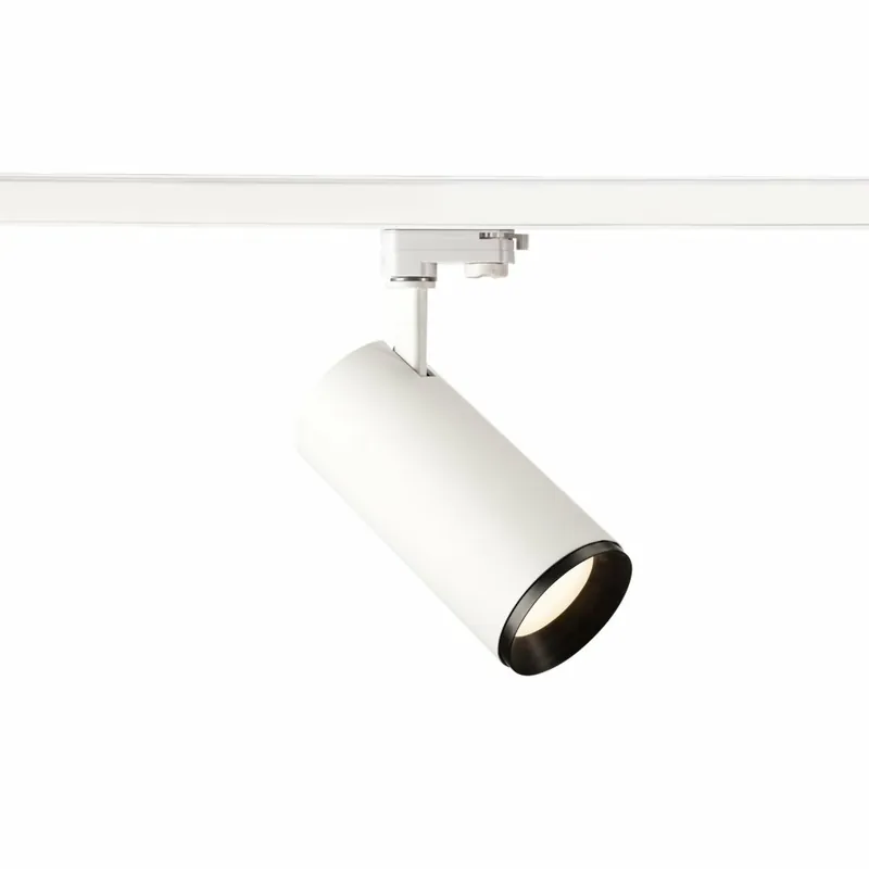 Saisonangebot SLV 3~ NUMINOS PHASE L, 3 Phasen System Leuchte weiß/schwarz 4000K 60°