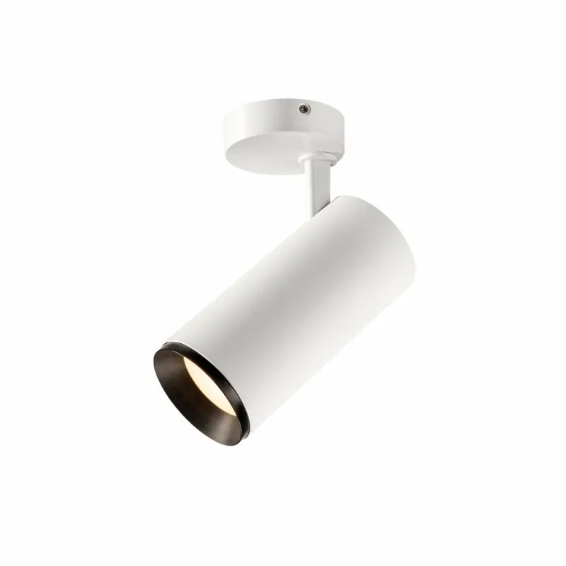 SLV NUMINOS SPOT PHASE L, Indoor LED Deckenaufbauleuchte weiß/schwarz 4000K 60° Schnäppchen