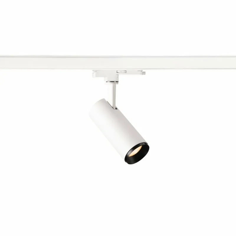 Finale Aktion SLV 3~ NUMINOS DALI S, 3 Phasen System Leuchte weiß/schwarz 2700K 36°