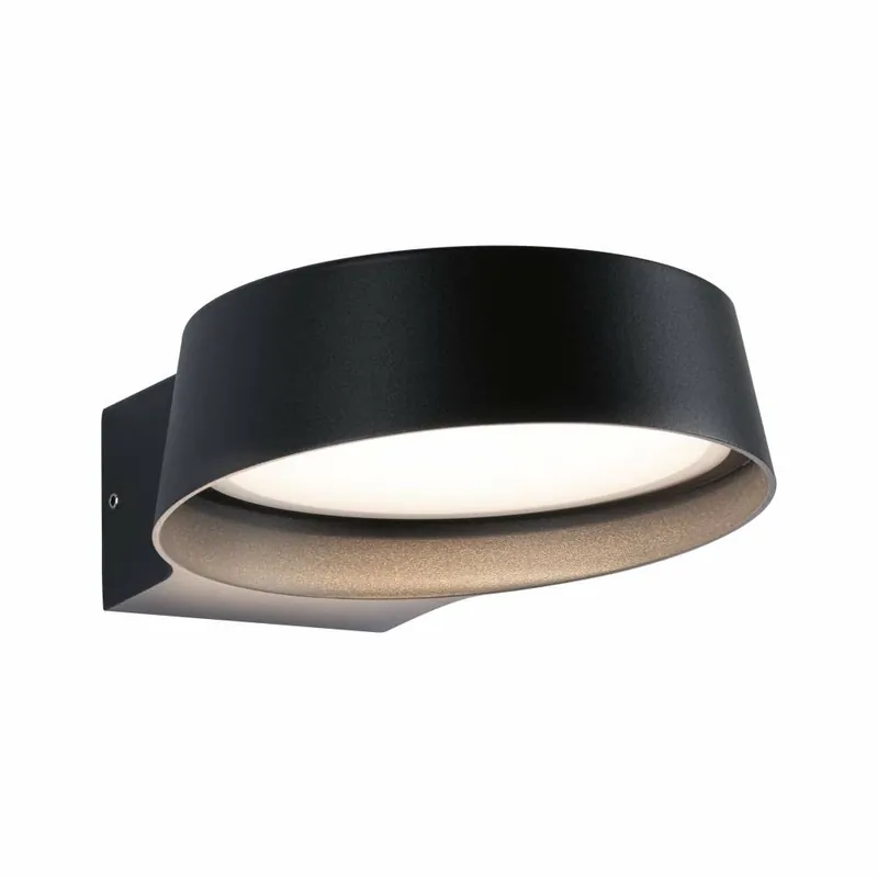Sonderaktion Paulmann LED Außenwandleuchte Capea Grand IP44 162x195mm 3000K 11,5W 1050lm 230V 108° Anthrazit Alu Druckguss