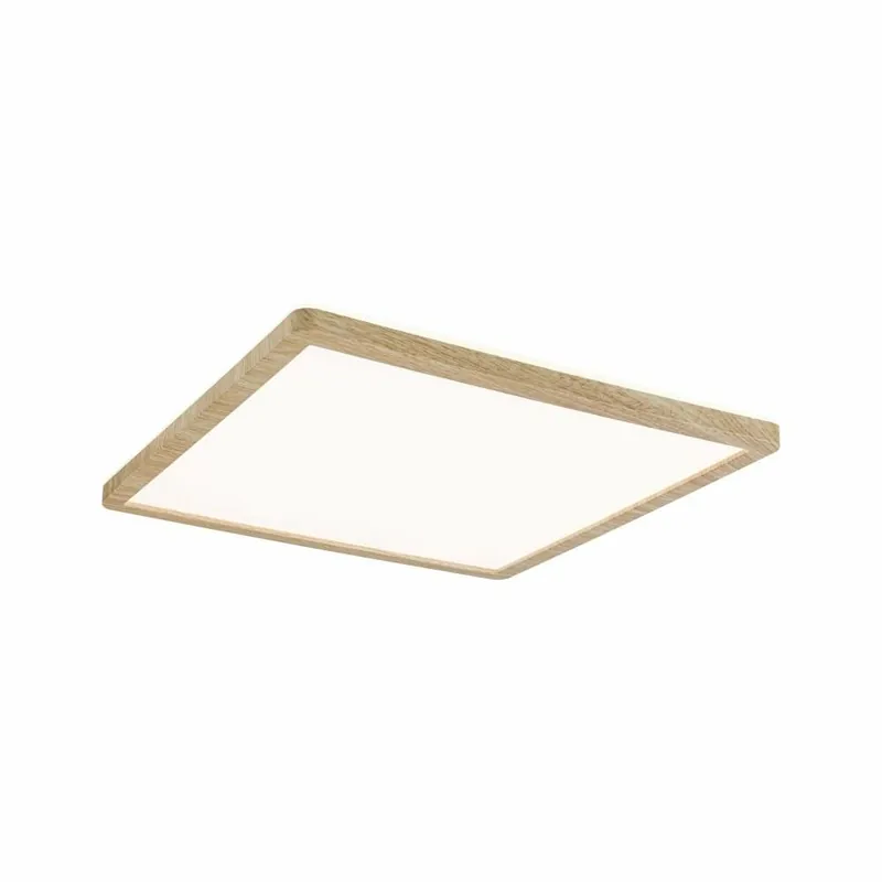 Paulmann LED Panel Atria Shine Backlight IP44 eckig 293x293mm 16W 1600lm 3000K Holzoptik Schneller Versand