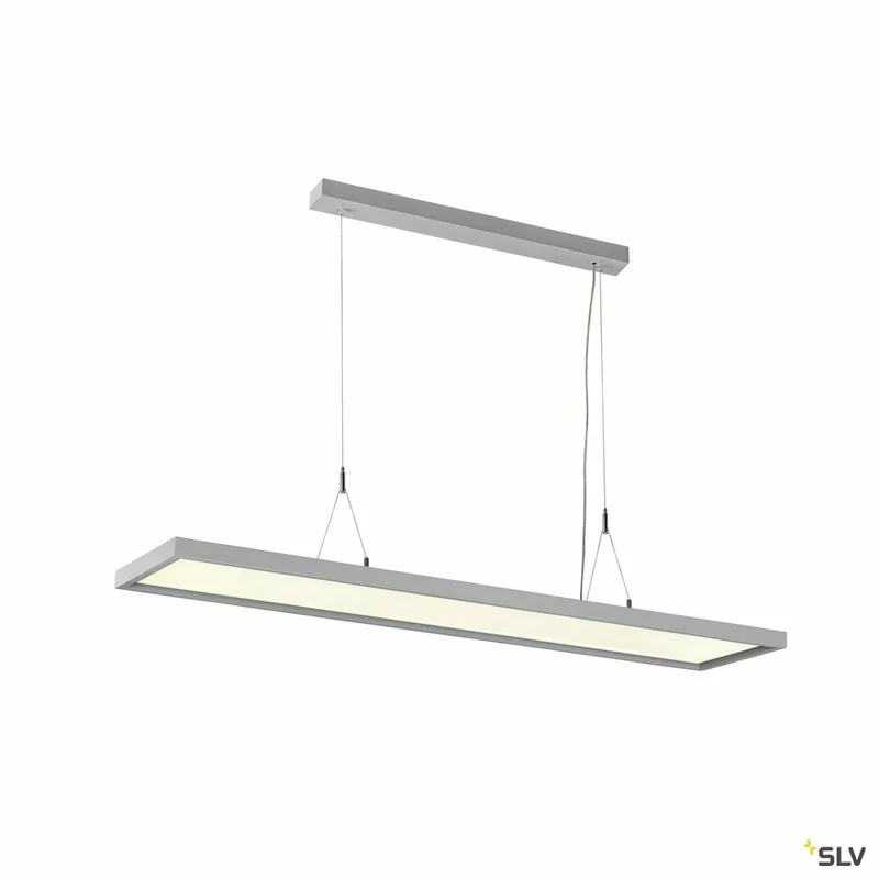 SLV WORKLIGHT, Pendelleuchte silber 57W 4000K 80° Nur Für Kurze Zeit