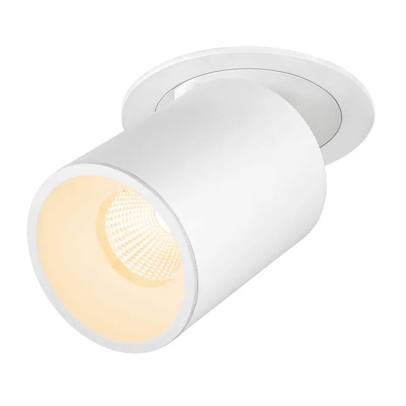 SLV NUMINOS® PROJECTOR L, Deckeneinbauleuchte, 3000 K, 20°, zylindrisch, weiß / weiß Must-Have