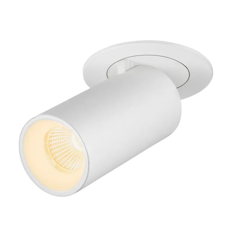 Begrenztes Angebot SLV NUMINOS® PROJECTOR S, Deckeneinbauleuchte, 3000 K, 20°, zylindrisch, weiß / weiß
