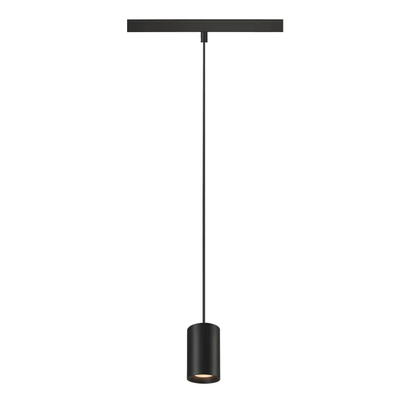Kostenloser Versand SLV NUMINOS® XS 48V TRACK, DALI, Pendelleuchte, schwarz / schwarz, 8.7W, 640lm, 2700K, CRI90, 20°