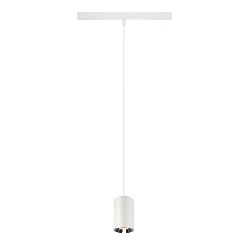 Ausverkauf SLV NUMINOS® XS 48V TRACK, DALI, Pendelleuchte, weiß / chrom, 8.7W, 650lm, 2700K, CRI90, 40°