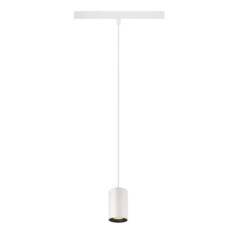 Sofort Bestellen SLV NUMINOS® XS 48V TRACK, DALI, Pendelleuchte, weiß / schwarz, 8.7W, 700lm, 3000K, CRI90, 20°