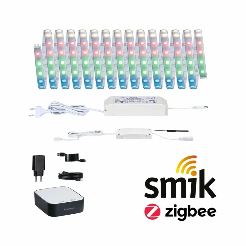 Paulmann MaxLED 500 Bundle Smart Home smik Gateway + LED Strip RGBW Basisset Top-Preis