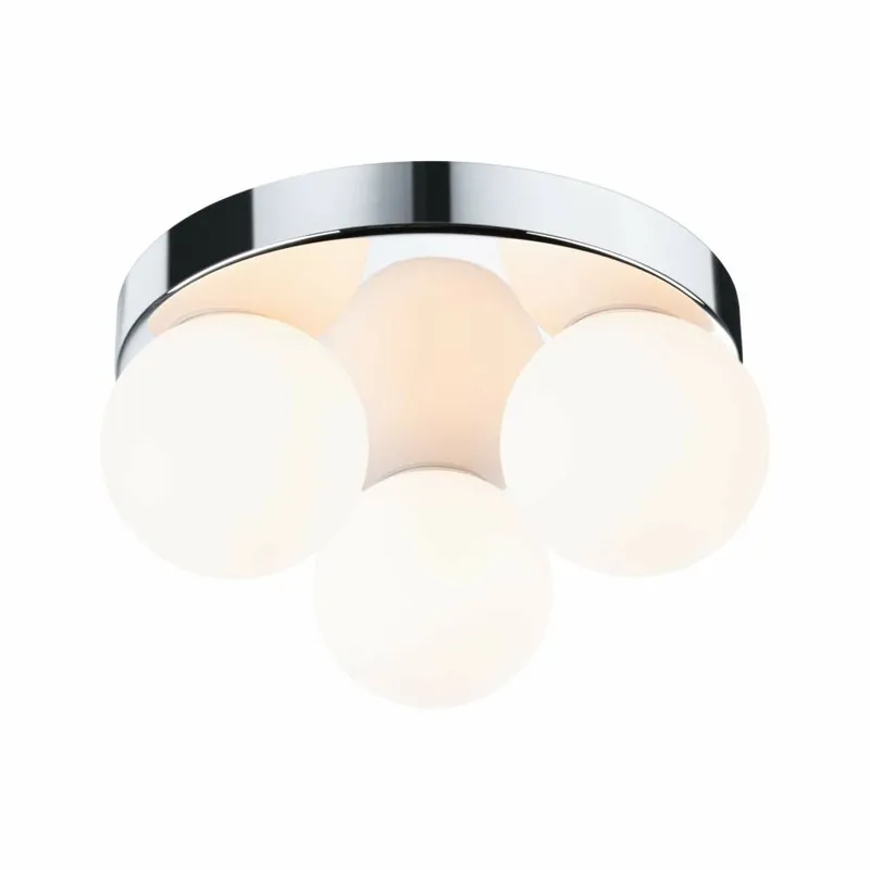 Knallerangebot Paulmann Selection Bathroom Deckenleuchte Gove IP44 G9 230V max. 3x20W dimmbar Chrom#Satin