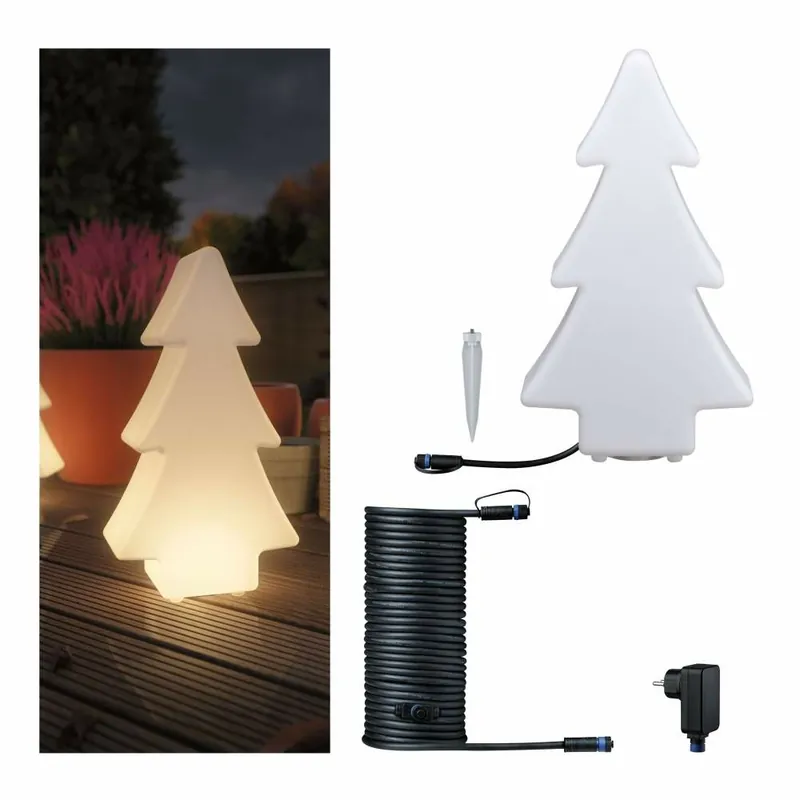 Paulmann Plug & Shine Bundle LED Lichtobjekt Tree inkl. 10m-Kabel und Trafo Preisknaller