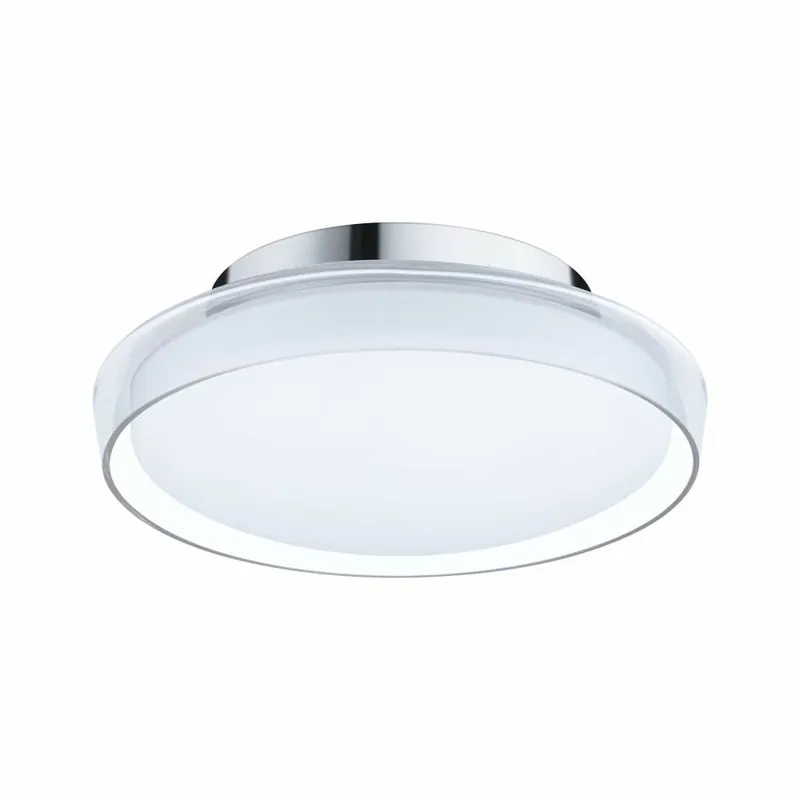 Paulmann Selection Bathroom LED Deckenleuchte Luena Glas/Chrom Vollglas IP44 3000K 600lm 11,5W 230V Direkt Vom Hersteller