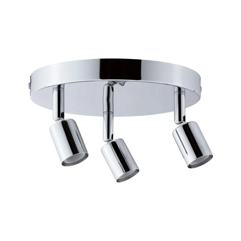 Paulmann Spotlight Carolina IP44 GU10 230V max. 3x10W dimmbar Chrom Heißes Angebot