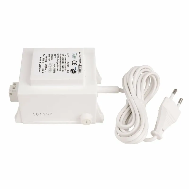 Sonderangebot ABN, Netzgerät (CV, AC) dimmbar, ABN Transformator, DIM, CV, 11,5V AC, 105 W, IP20, Mit Phasenanschn