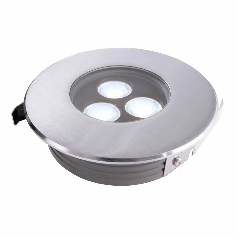 Mega-Angebot Deko-Light Bodeneinbauleuchte, Flat II 105 mm, 5,5 W, 6000 K, Silber, 220-240 V/AC, 50 / 60 Hz