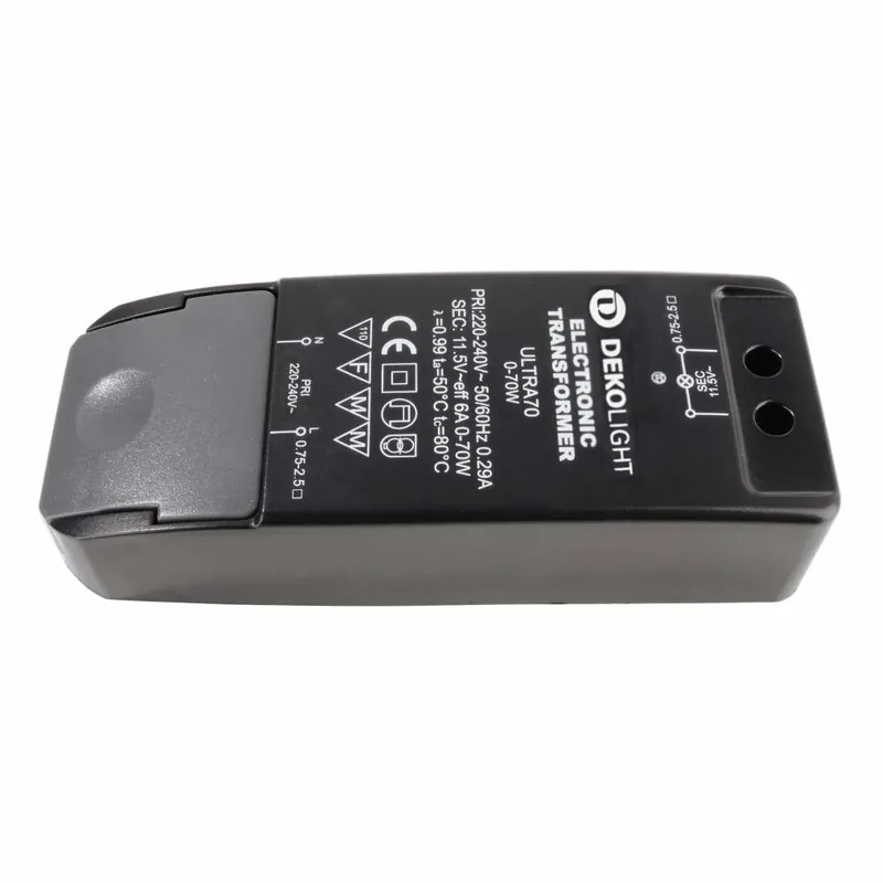 Deko-Light Deko-Light, Netzgerät (CV, AC) dimmbar, BASIC, DIM, CV, HALOGEN, Ultra 70, Mit Phasenanschnittsdimme Preisreduziert