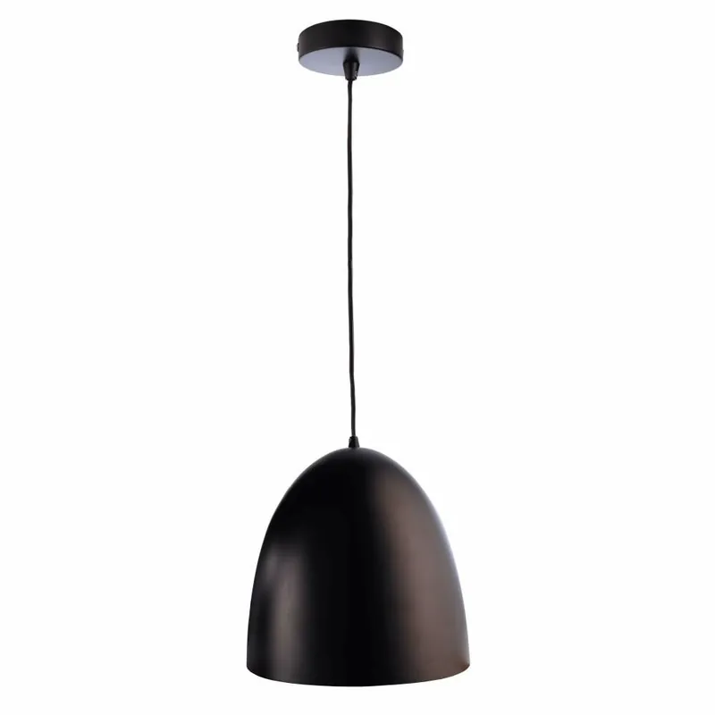 Deko-Light Pendelleuchte, Bell, 1x max. 40 W E27, Schwarz, 220-240 V/AC, 50 / 60 Hz Neue Kollektion