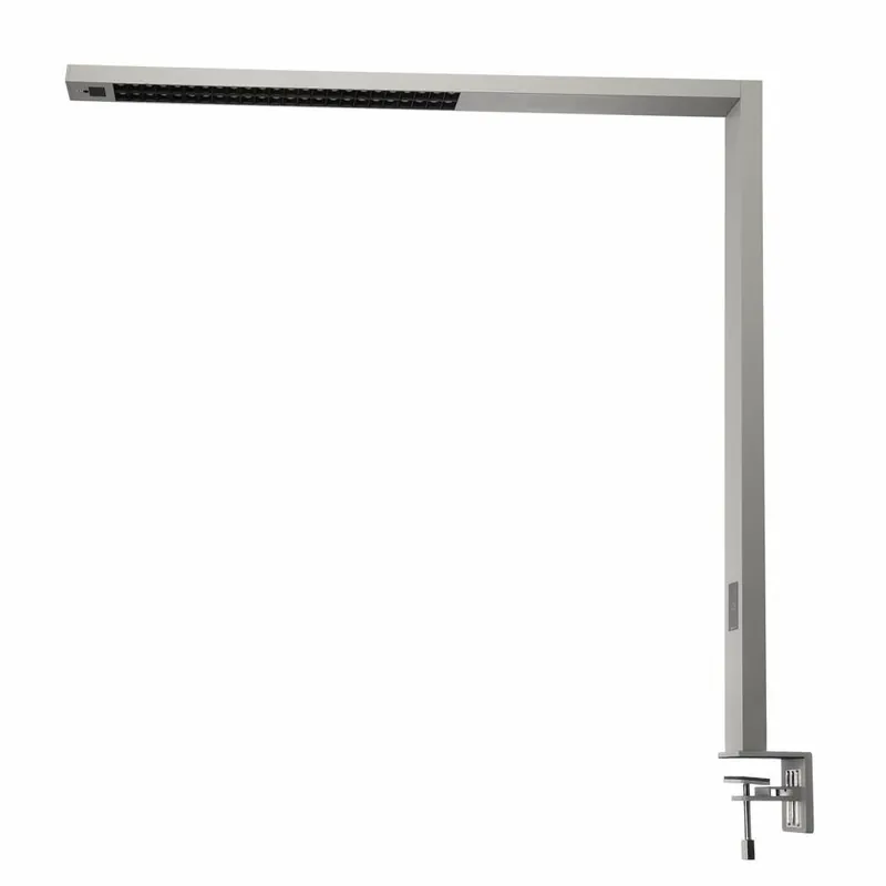 Kostenloser Versand Deko-Light Tischleuchte, Office Three Standard, Motion, 80 W, DIM, 4000 K, Silber, 220-240 V/AC, 50 / 60 Hz