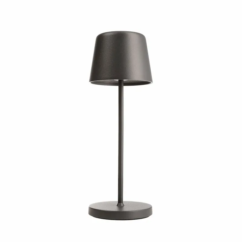 Deko-Light LED Akku-Tischleuchte Canis Mini grau dimmbar 2,3W 110lm 2200/3000K IP65 Sonderangebot