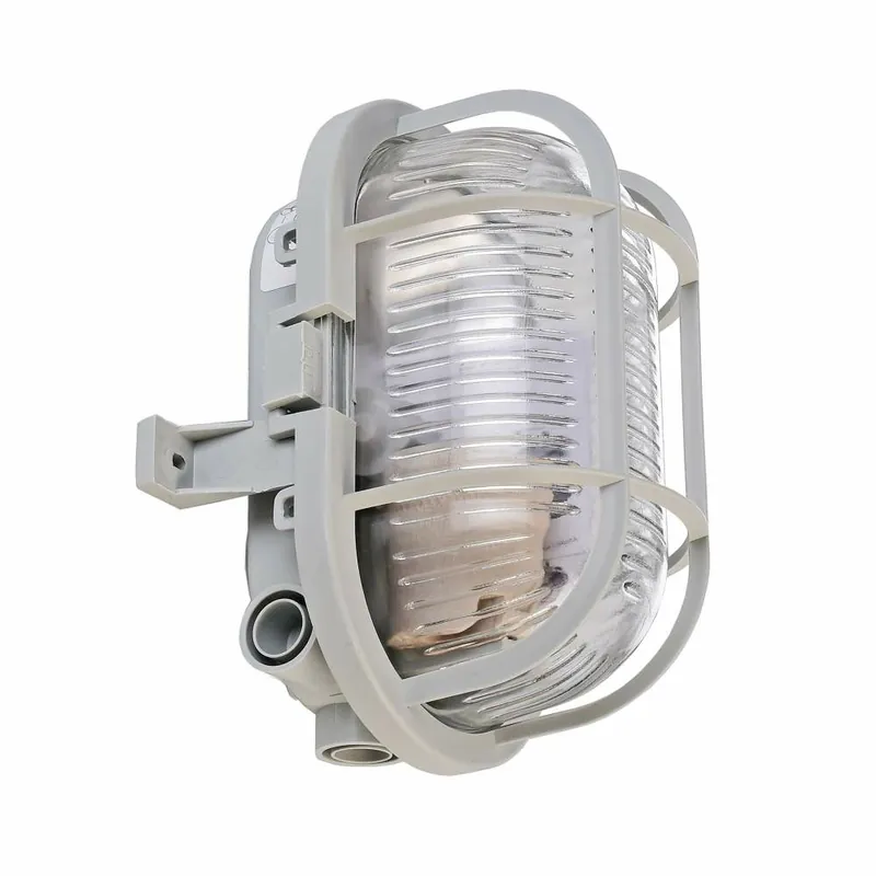 Deko-Light Decken- und Wandaufbauleuchte, Syrma Oval, 1x max. 42 W E27, Grau, 220-240 V/AC, 50 / 60 Hz Kostenloser Rückversand