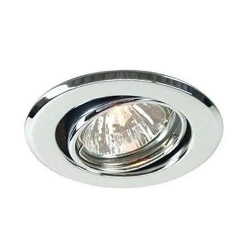Sofort Bestellen Deko-Light Deckeneinbauring, Rund Tilt, 1x max 50 W MR16, Silber, Spannungskonstant, 12 V/AC/DC