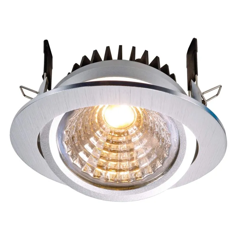 Ausverkauf Deko-Light Deckeneinbauleuchte, COB 95 Noble, 10 W, 3000 K, Silber, Stromkonstant, 26-27 V/DC, Bemessungsstrom: