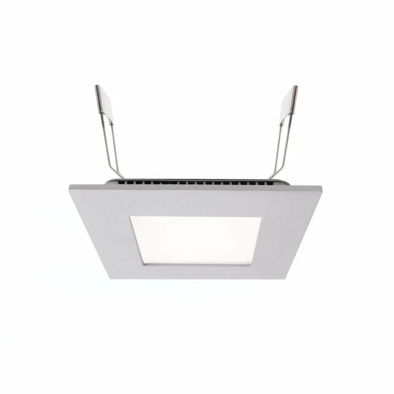 Kostenloser Rückversand Deko-Light Deckeneinbauleuchte, LED Panel Square 8, 7 W, 4000 K, Grau, Stromkonstant, 18-19 V/DC, Bemessungsstr