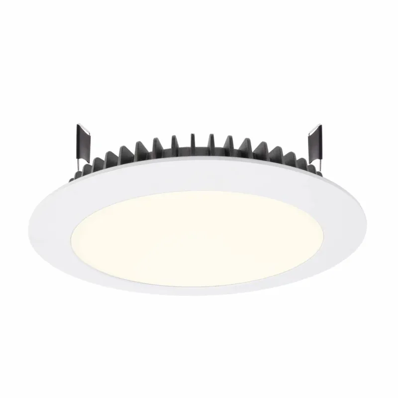 Echt Deko-Light Deckeneinbauleuchte, LED Panel Round III, 26 W, 4000 K, Weiß, Stromkonstant, 37 V/DC, Bemessungsstro