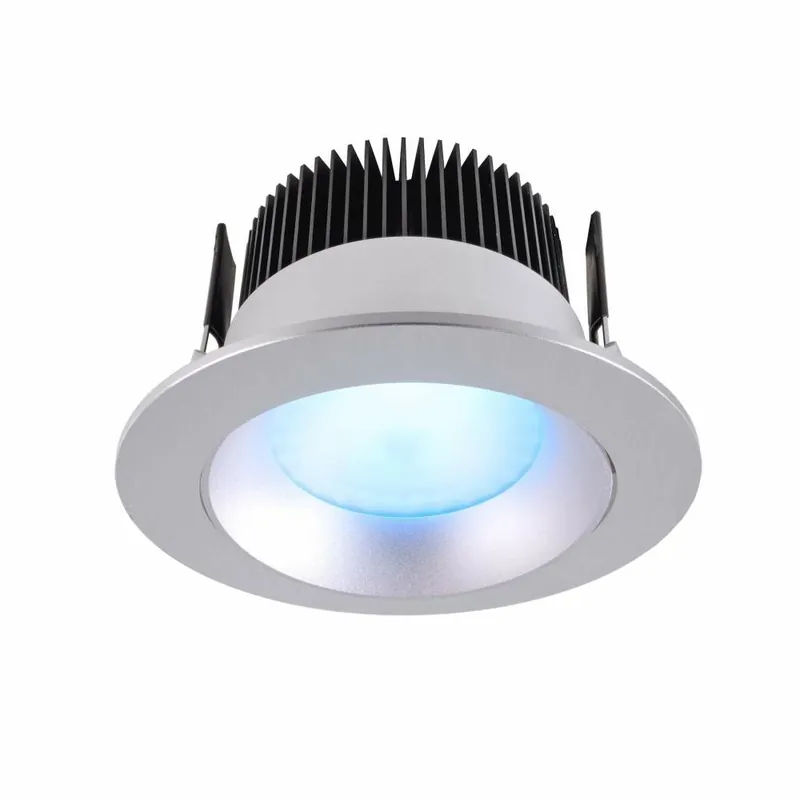 Letzte Chance Deko-Light Deckeneinbauleuchte, COB 94, 16 W, RGB/3000 K, Silber, Spannungskonstant, 24 V/DC
