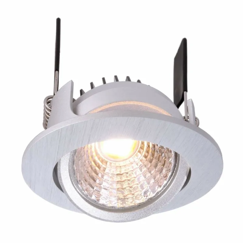 Sofort Bestellen Deko-Light Deckeneinbauleuchte, COB-68-350mA-2700K-Rund-flach-Silber, Stromkonstant, 14-15 V/DC, Bemessungsstro