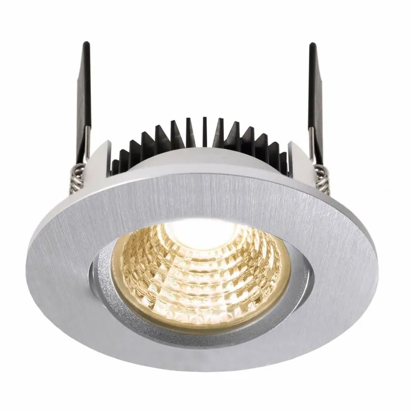 Deko-Light Deckeneinbauleuchte, COB-68-350mA-2700K-Rund-Silber, Stromkonstant, 16-17 V/DC, Bemessungsstrom: 350 Gratis Versand