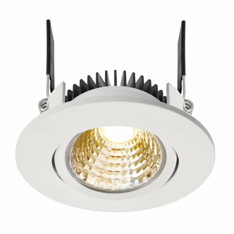 Deko-Light Deckeneinbauleuchte, COB-68-24V-8,5 W-2700K-Rund-Weiß, Spannungskonstant, 24 V/DC Garantierte Lieferung