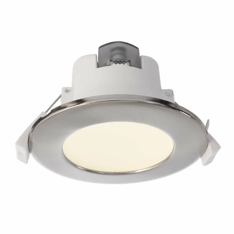 Bestpreis Deko-Light Deckeneinbauleuchte, Acrux 68 mm, 7 W, DIM, 3000/4000/6000 K, Silber, 220-240 V/AC, 50 / 60 Hz