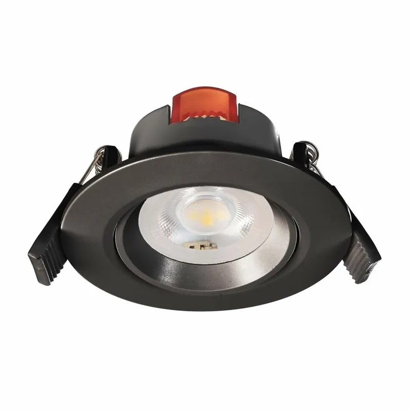 Neuheit Deko-Light Deckeneinbauleuchte, SMD-68-230V-DIM-4000K-Rund-Schwarz, 220-240 V/AC, 50 / 60 Hz