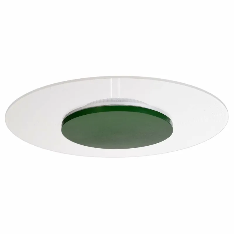 Deko-Light Deckenaufbauleuchte, Set, Zaniah 370 mm, 18 W, DIM, 3000 K, Cover Grün, 220-240 V/AC, 50 / 60 Hz Neu