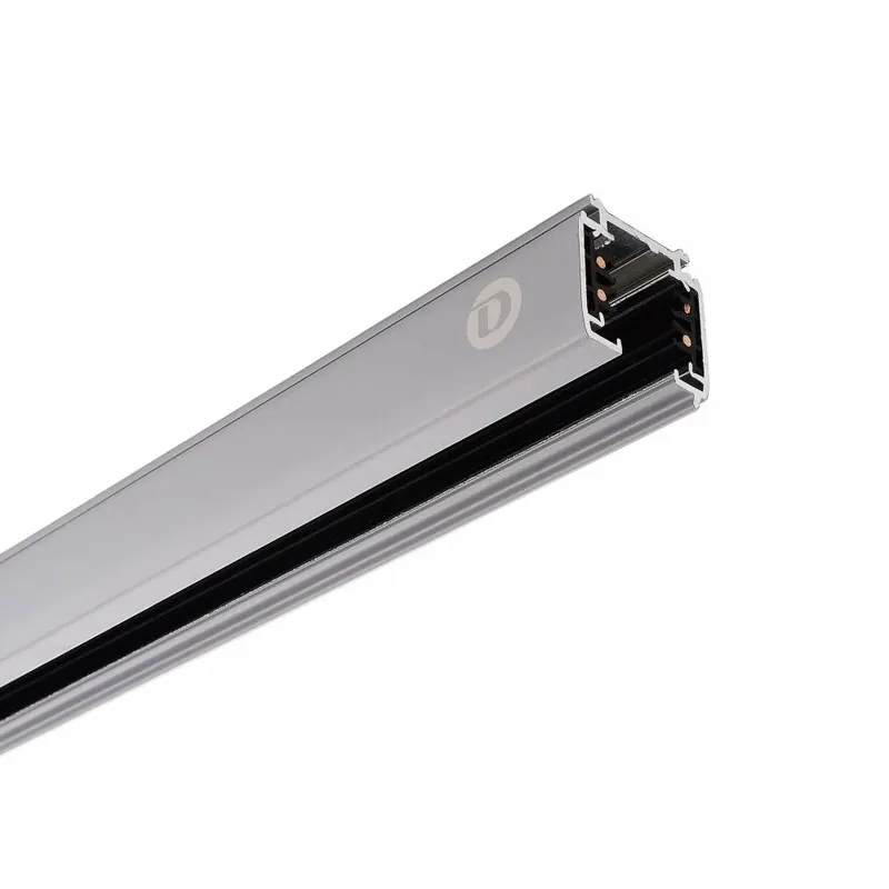Mega-Angebot Deko-Light 3-Phasen Schienensystem, D Line Aufbaustromschiene 3m, Fenstergrau RAL 7040, 220-240 V/AC