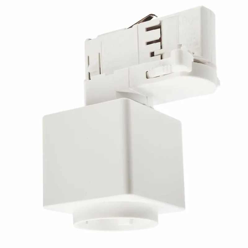 Deko-Light 3-Phasen Schienensystem, D Line Steckdosenadapter, Verkehrsweiß RAL 9016, 230 V/AC Mega-Angebot