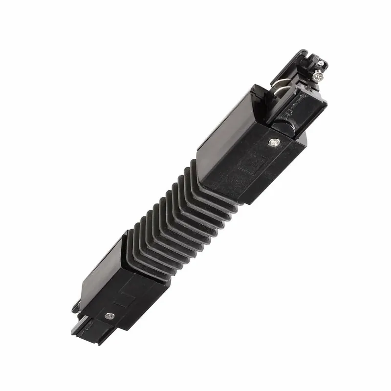 Rabatt Deko-Light 3-Phasen Schienensystem, D Line Flexverbinder links-rechts, Graphitschwarz RAL 9011, 220-240 V/AC