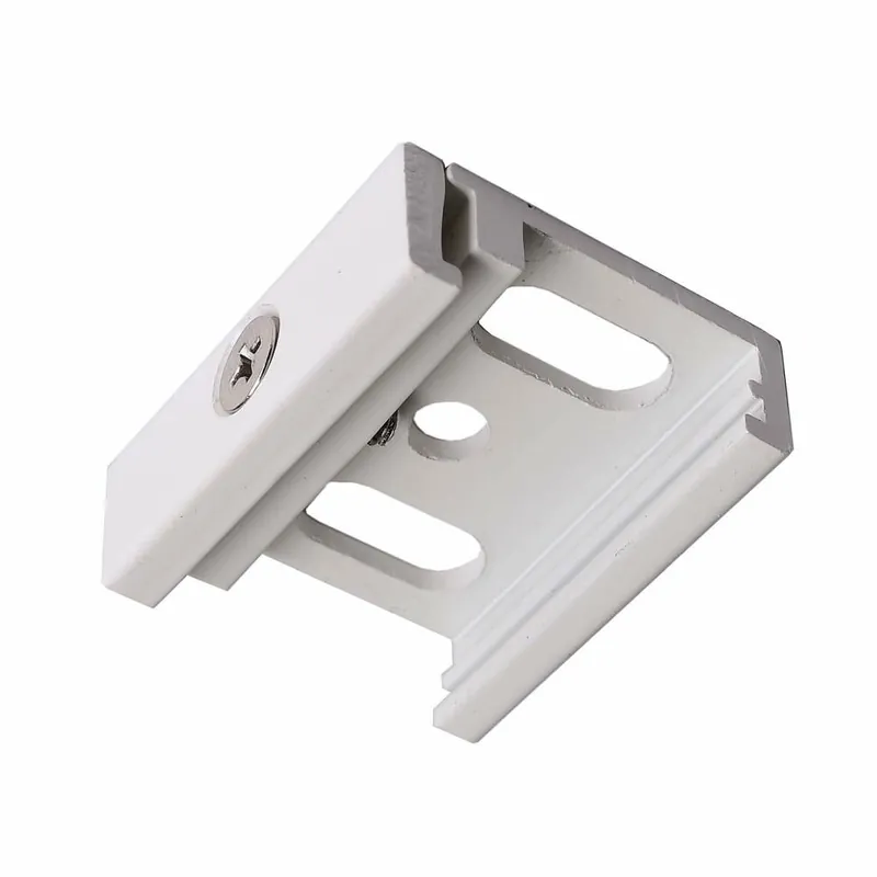 Deko-Light 3-Phasen Schienensystem, D Line Montagehalter Deckenbefestigung Flex, Verkehrsweiß RAL 9016 Mega-Angebot