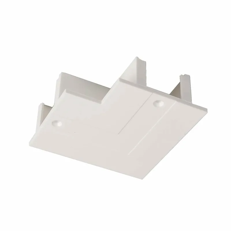 Bestpreis Deko-Light 3-Phasen Schienensystem, D Line Abdeckblende 90°-Verbinder, Verkehrsweiß RAL 9016
