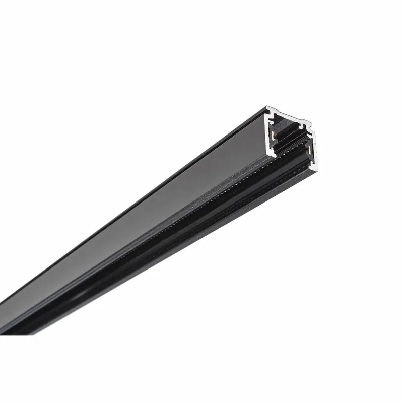 Kostenloser Versand Deko-Light 1-Phasen Schienensystem, D One Aufbaustromschiene 3m, schwarz, Schwarz, 220-240 V/AC