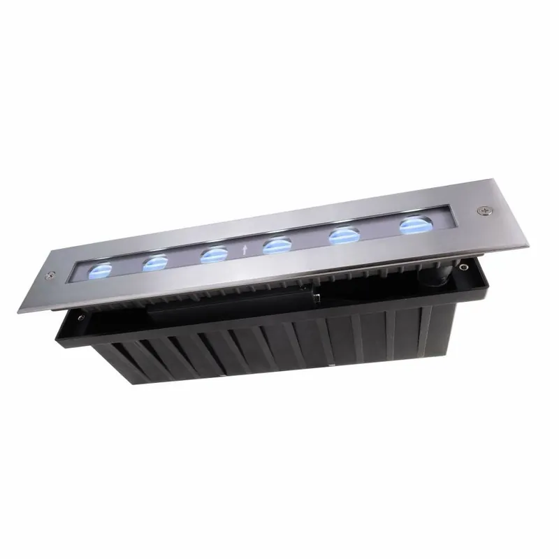 Bestseller Deko-Light Bodeneinbauleuchte, Line III, 16,5 W, RGB, Silber, Spannungskonstant, 24 V/DC