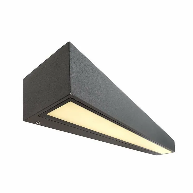 Schnäppchen Deko-Light Wandaufbauleuchte, Linear II Double 500 mm, 20 W, 3000 K, Grau, 220-240 V/AC, 50 / 60 Hz