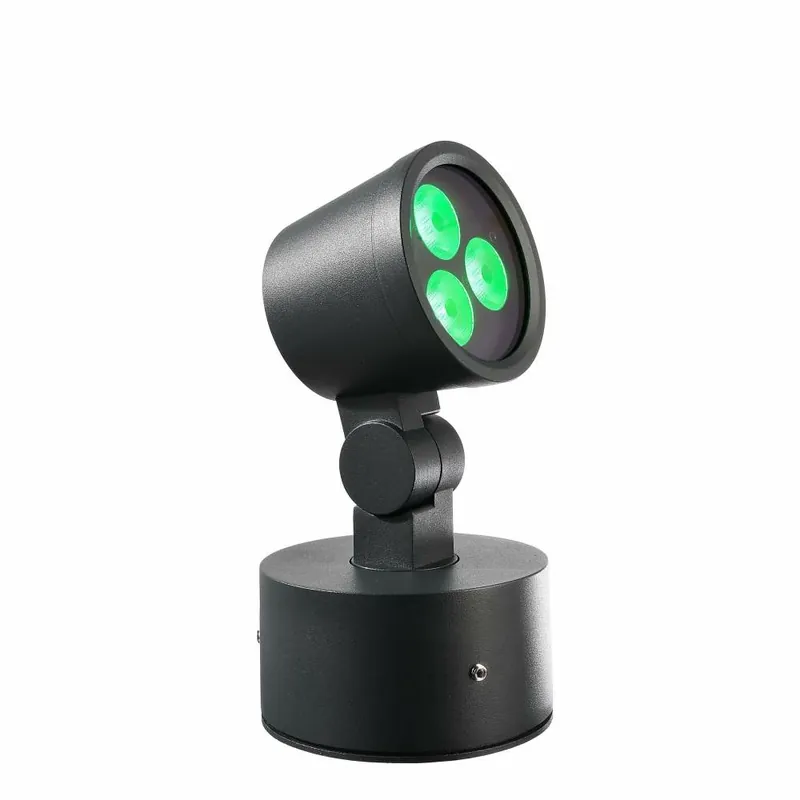 Deko-Light Fluter, Colt, 8 W, RGB/3000 K, Schwarz, Spannungskonstant, 24 V/DC Expressversand