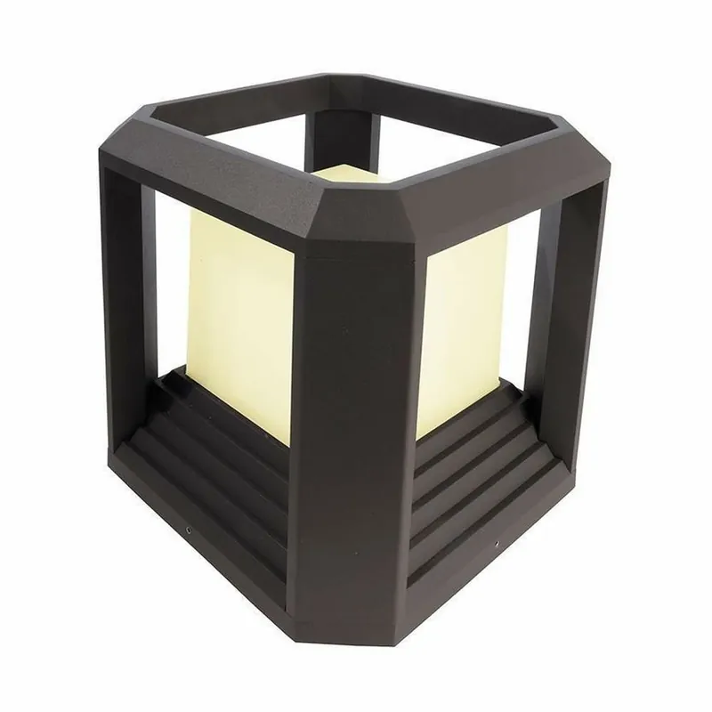 Deko-Light Pollerleuchte, Bootis I 250x250 mm, 21 W, DIM, 3000 K, Grau, 220-240 V/AC, 50 / 60 Hz Markenware